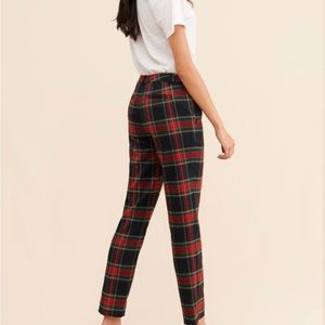 Lauren Ralph Lauren Tartan Straight Pants